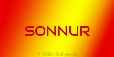 SONNUR