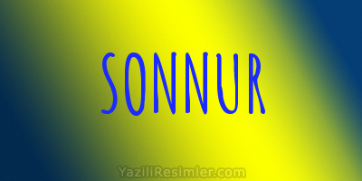 SONNUR