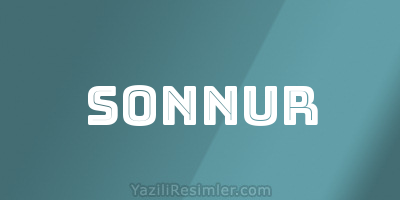 SONNUR