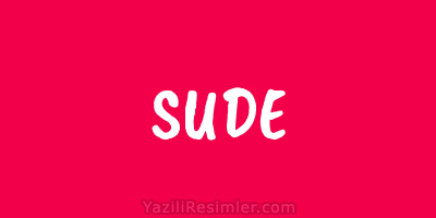 SUDE