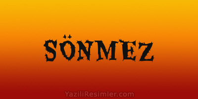 SÖNMEZ