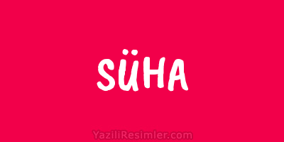 SÜHA