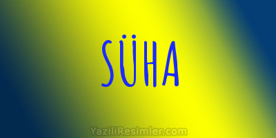 SÜHA