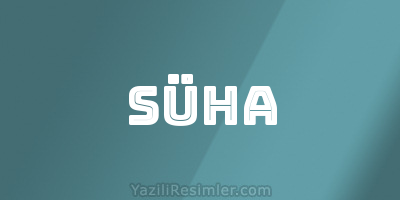 SÜHA