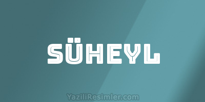 SÜHEYL