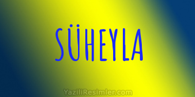 SÜHEYLA