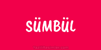 SÜMBÜL