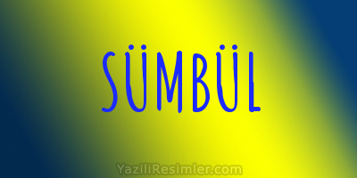 SÜMBÜL