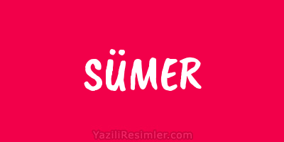 SÜMER