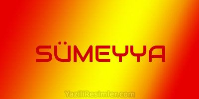 SÜMEYYA