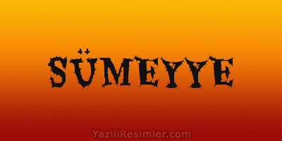 SÜMEYYE