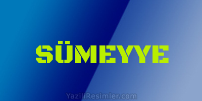 SÜMEYYE