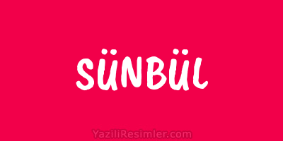 SÜNBÜL