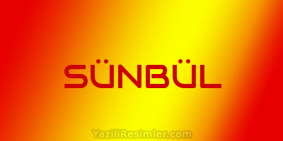 SÜNBÜL