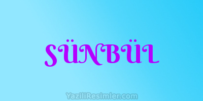 SÜNBÜL