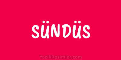 SÜNDÜS