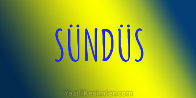 SÜNDÜS