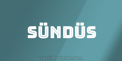 SÜNDÜS