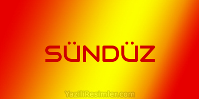 SÜNDÜZ