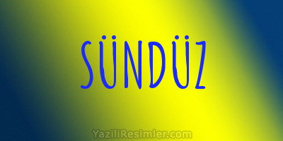 SÜNDÜZ