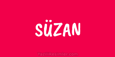 SÜZAN