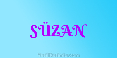 SÜZAN