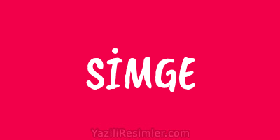 SİMGE