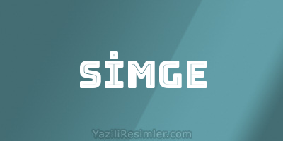 SİMGE