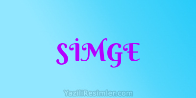 SİMGE