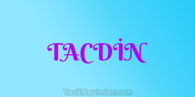 TACDİN