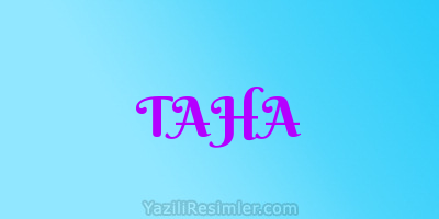 TAHA