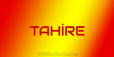 TAHİRE