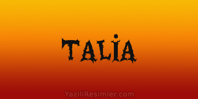 TALİA