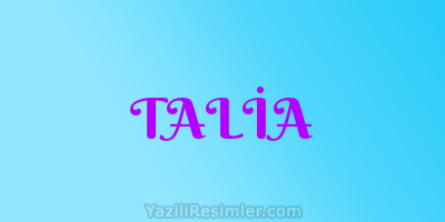 TALİA