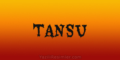 TANSU
