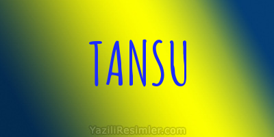 TANSU