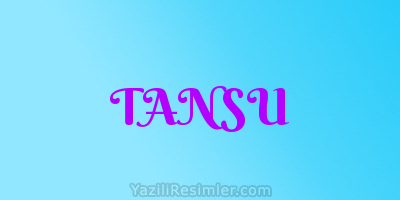 TANSU