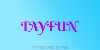 TAYFUN