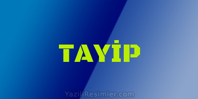 TAYİP