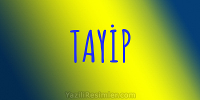 TAYİP