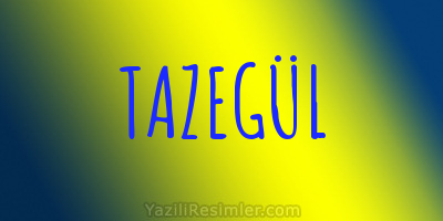 TAZEGÜL