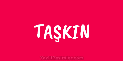 TAŞKIN