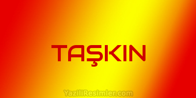 TAŞKIN