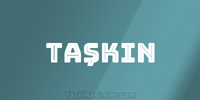 TAŞKIN