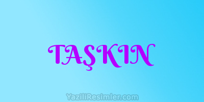 TAŞKIN