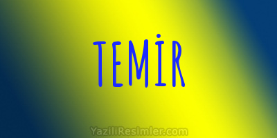 TEMİR