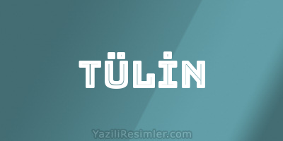 TÜLİN