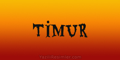 TİMUR