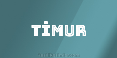 TİMUR