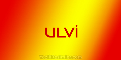 ULVİ